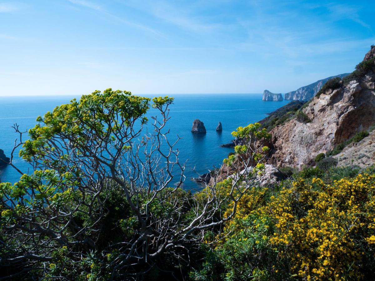 Villa Il Veliero Tanca Piras Nebida Esterno foto