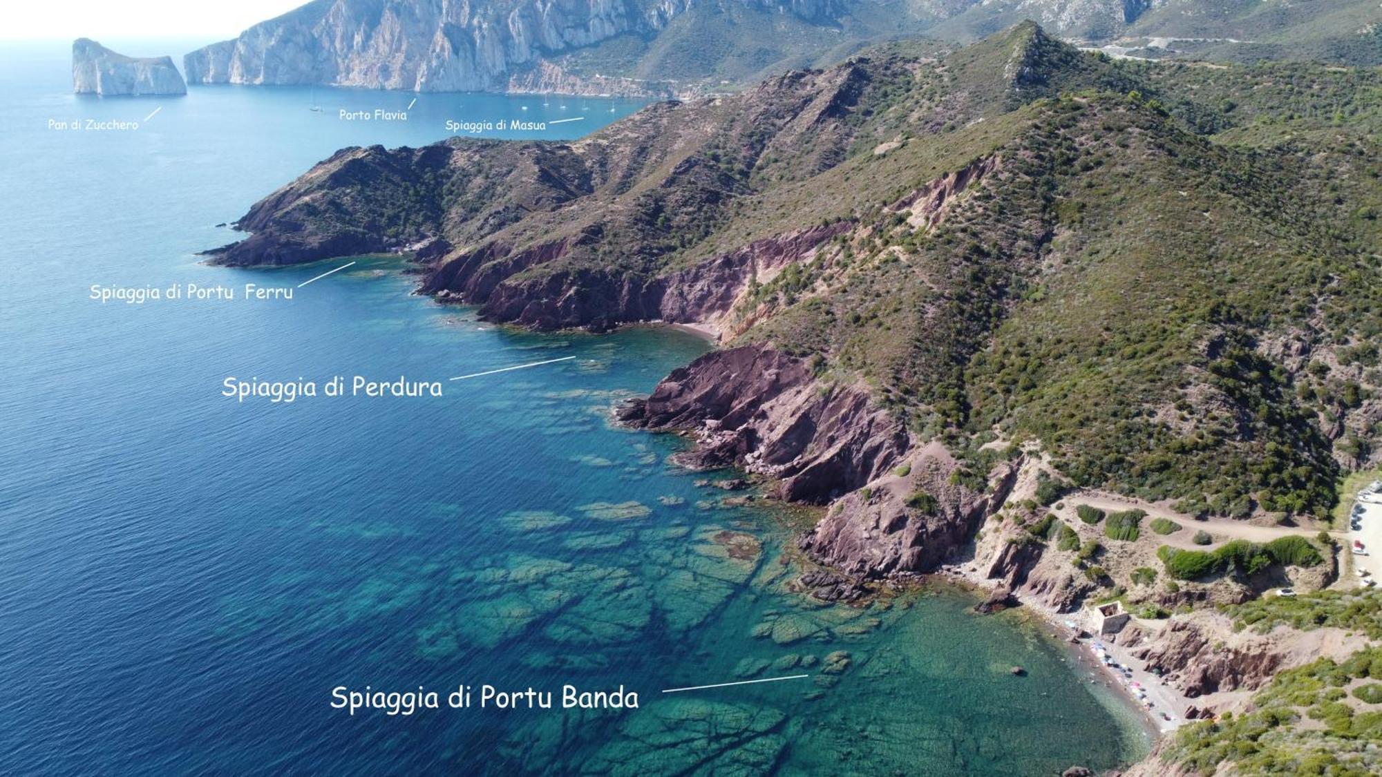 Villa Il Veliero Tanca Piras Nebida Esterno foto