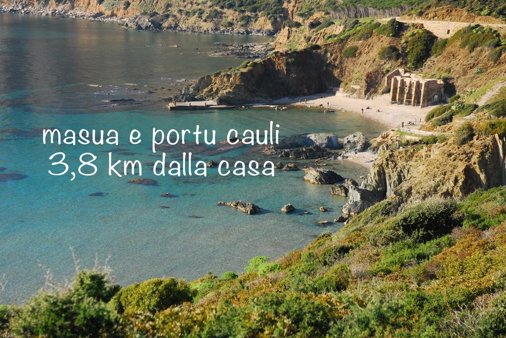 Villa Il Veliero Tanca Piras Nebida Esterno foto